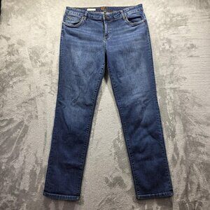 Kut From The Kloth Jeans Womens 14 Blue Katy Boyfriend Stretch Denim Casual